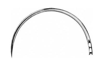 ШОВНА ГОЛКА №G8 РІЖУЧА 46 mm, Ø 1 mm